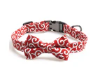 PET Bowtie Dog Collar, Cute Dog Collars with Detachable Bow