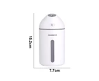 Small Humidifier, Mini Portable Personal Air Humidifiers, Ultra Quiet USB Humidifier for Winter - White