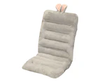 Office desk and chair cushion 85cm office chair cushion Seat cushion with back recliner cushion Grey Bunny 85*45