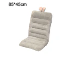 Office desk and chair cushion 85cm office chair cushion Seat cushion with back recliner cushion Grey Bunny 85*45