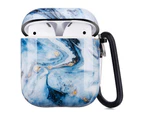 Airpods Case, Airpods Protective Hard Case Cover with Keychain