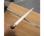 Professional Carbon Steel Knife Sharpener, 10 Inch Steel Knife Sharpening Rod, Kitchen Steel Knife Sharpener