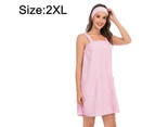 1Pcs Women's Bath/Shower Wrap Towel Dress with Straps Closure Lightweight Knee Length Body Wraps (XXL)