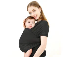 Baby Travel Supplies Baby Sling Sling Baby Sling, Hands-Free Baby Sling, Light, Breathable And Soft,Black