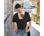 Baby Travel Supplies Baby Sling Sling Baby Sling, Hands-Free Baby Sling, Light, Breathable And Soft,Black