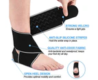 Ankle Support Brace, Adjustable Compression Ankle Braces For Sports Protection, One Size Fits Most For Men & Women-Orange