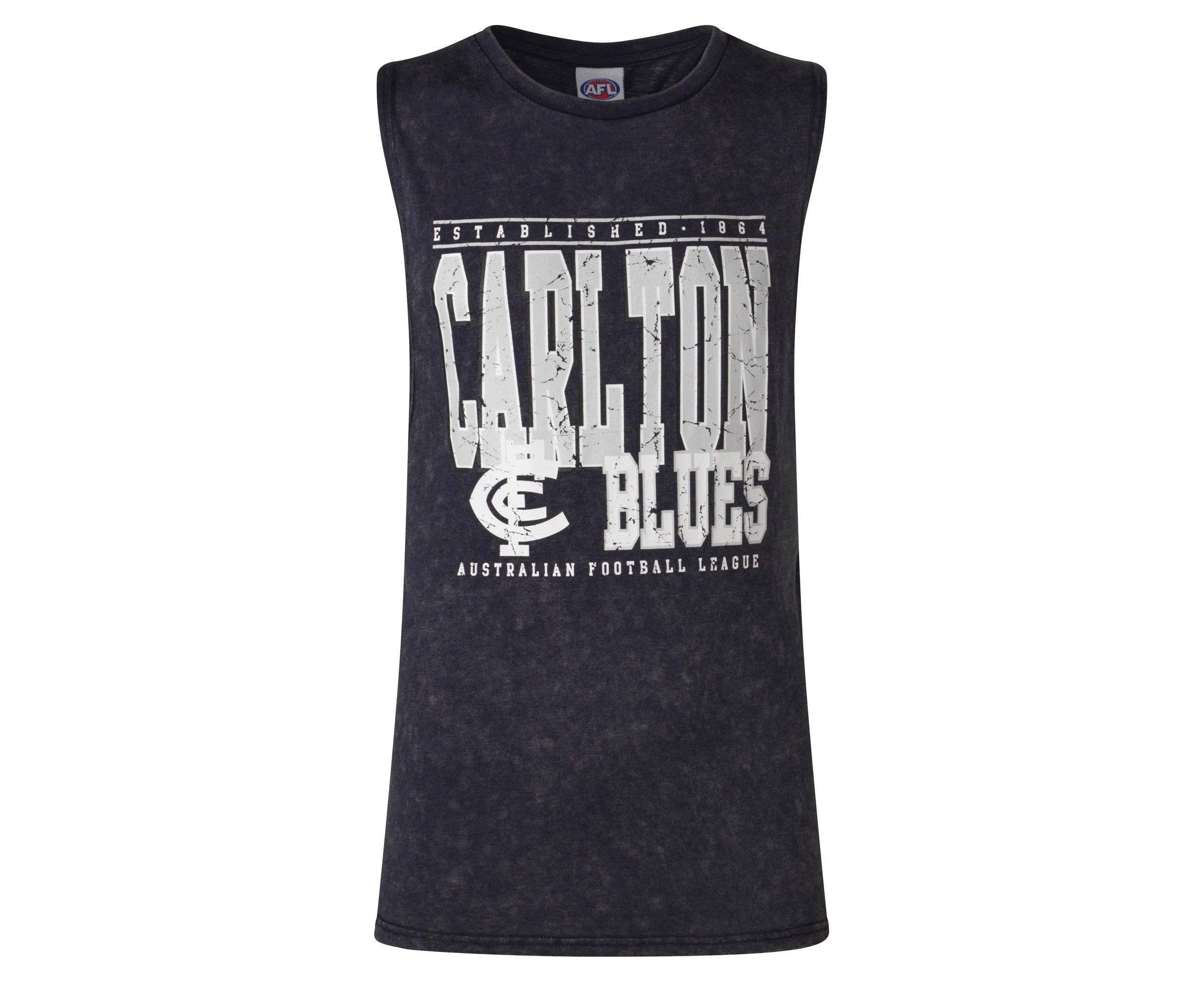 Carlton Blues AFL Footy Mens Adults Football Tank Jersey