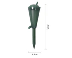 Plant Watering Spikes 2 Pack Auto Drippers Irrigation Devices Vacation Automatic Plants Water System,Green