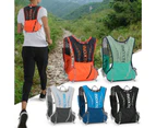 Light weight Slim Running Backpack Thoracic waist comfort fit for Men & Women Waterresistant -black