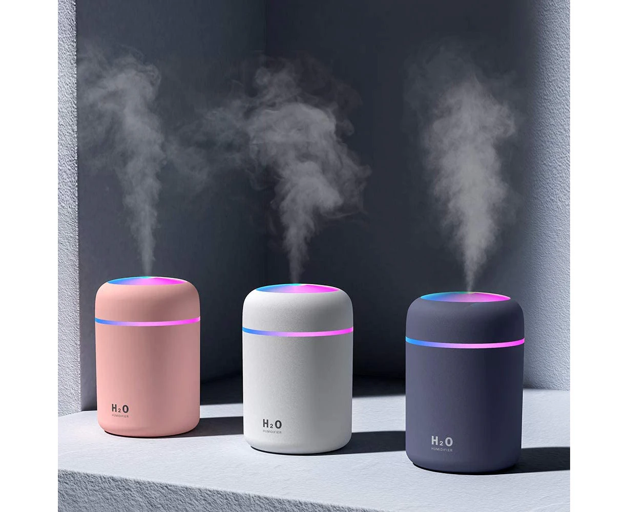 Colorful Cool Mini Humidifier,USB Personal Desktop Humidifier