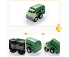 Auto Toy Polished Smoothly Fun Plastic Enlightenment School Bus Rescue Fire Truck Children Car Toy for Boys 4
