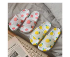 Cute Strawberry Fruit Summer Women Flat Sandals Anti-slip Indoor Casual Slippers