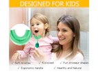 Toddler U-Shaped Toothbrush, Training Toothbrush, Teeth Cleaning Design For Kids,Styling 2