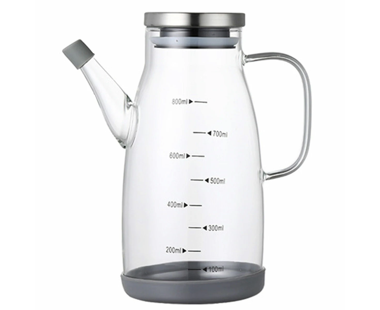 Oil Dispenser Bottle Olive Oil Dispenser With Drip-Free Spout And Non-Slip Cooking Salad, Barbecue, Barbecue,Style2