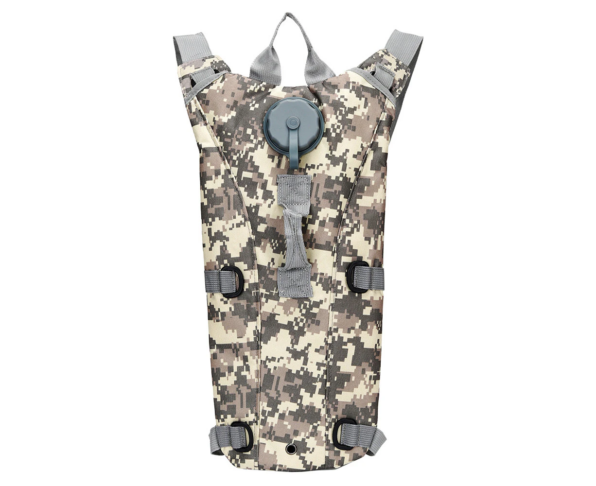 Outdoor sports cycling hydration bag, including 3L liner army camouflage tactical hydration bag -ACU