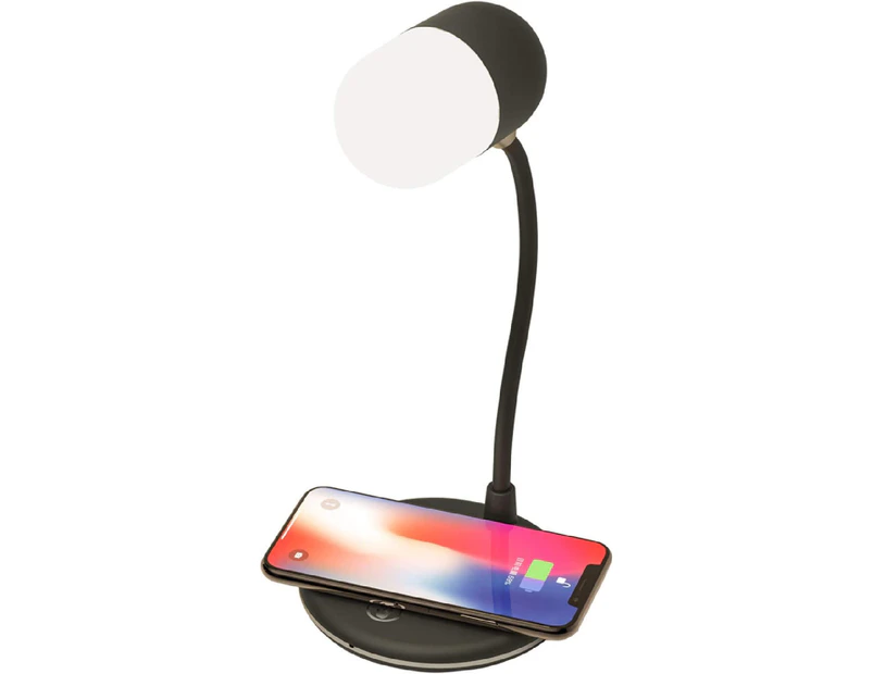 Wireless Charging Night Light - Black