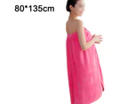 Ladies Wearable Bath Towel Adjustable Variety Tube Top Bath Skirt Suitable for SPA Beauty Swimming