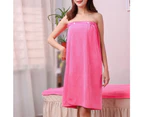 Ladies Wearable Bath Towel Adjustable Variety Tube Top Bath Skirt Suitable for SPA Beauty Swimming