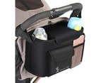 Baby Stroller Organiser Bag Mummy Pram Storage Buggy Storage Cup Bottle Holder