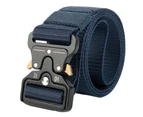 Sport Belt Quick Dry Adjustable Freely Durable Breathable Waist Strap Daily Wear Belt - Dark Blue