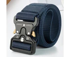 Sport Belt Quick Dry Adjustable Freely Durable Breathable Waist Strap Daily Wear Belt - Dark Blue