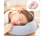 Contour Care Pillow - Pink Pin Point,Pink