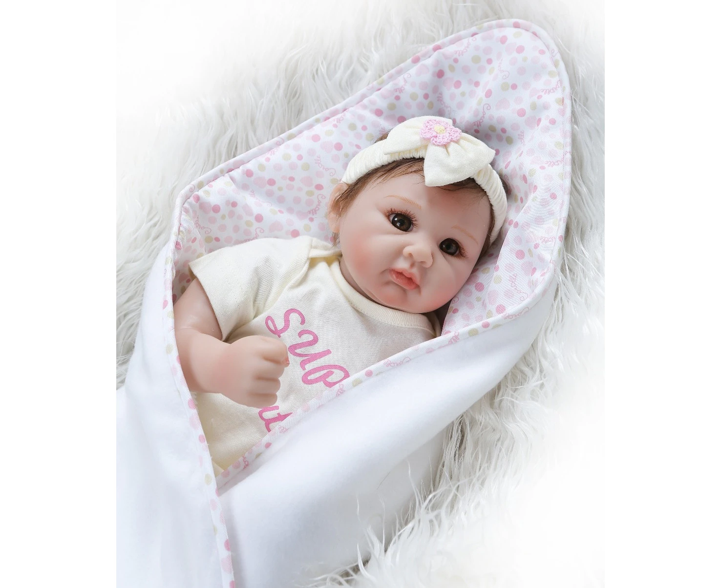 NPK new 50cm Bebes Silicone Reborn Baby Handmade Alive Newborn Baby Dolls body with cute clothes doll Girl Gift Kids Playmates