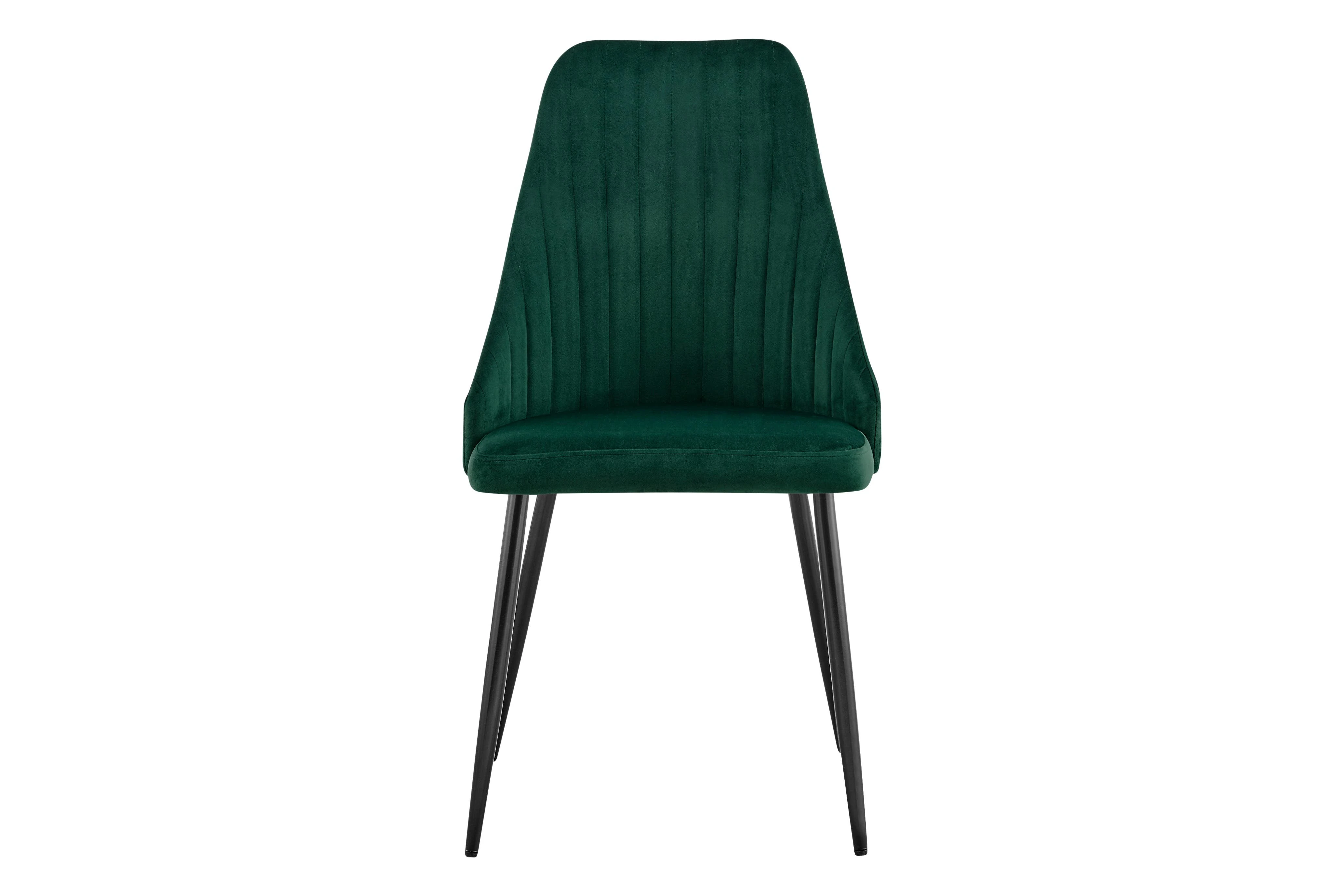 Shangri-La Lucca Set of 2 Dining Chairs - Forest Green