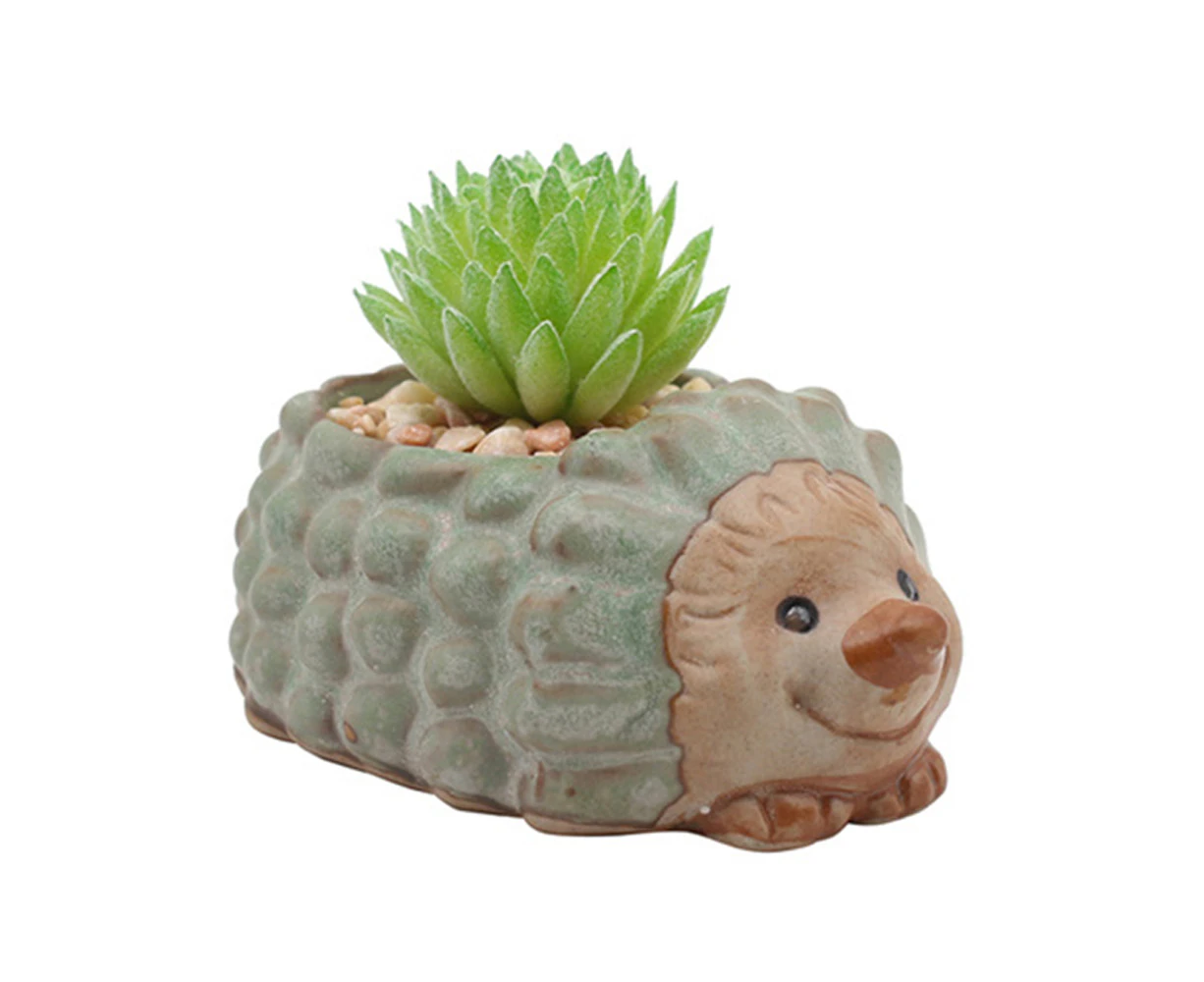 Animal Succulent Plant Pots - Small Turtle Pots, Mini Floral Plant Containers Animal Decor