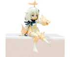 Genshin Impact Figure Sitting Posture Paimon Figure 5.1Inch PVC Anime Figure Desk Decorations