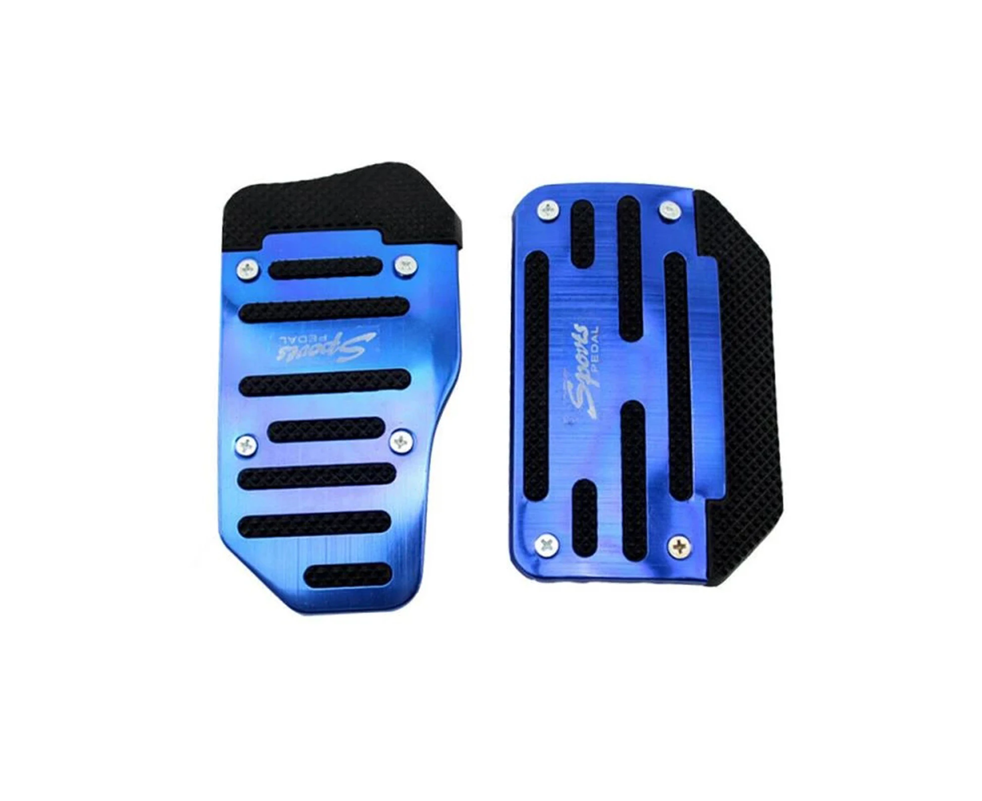 Foot Pedal Automatic Non-Slip Universal Gas Brake Foot Pedal Pad for Car Blue