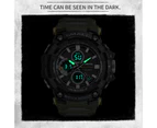 SMAEL Watch Men Fashion Sport Quartz Digital Wrist Watch Man Military Stopwatch Waterproof Watches Male Clock Relogio Masculino