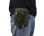 Tactical Mini Pouch Belt Waist Pack Bag Military Waist Pack Phone Pocket - Black