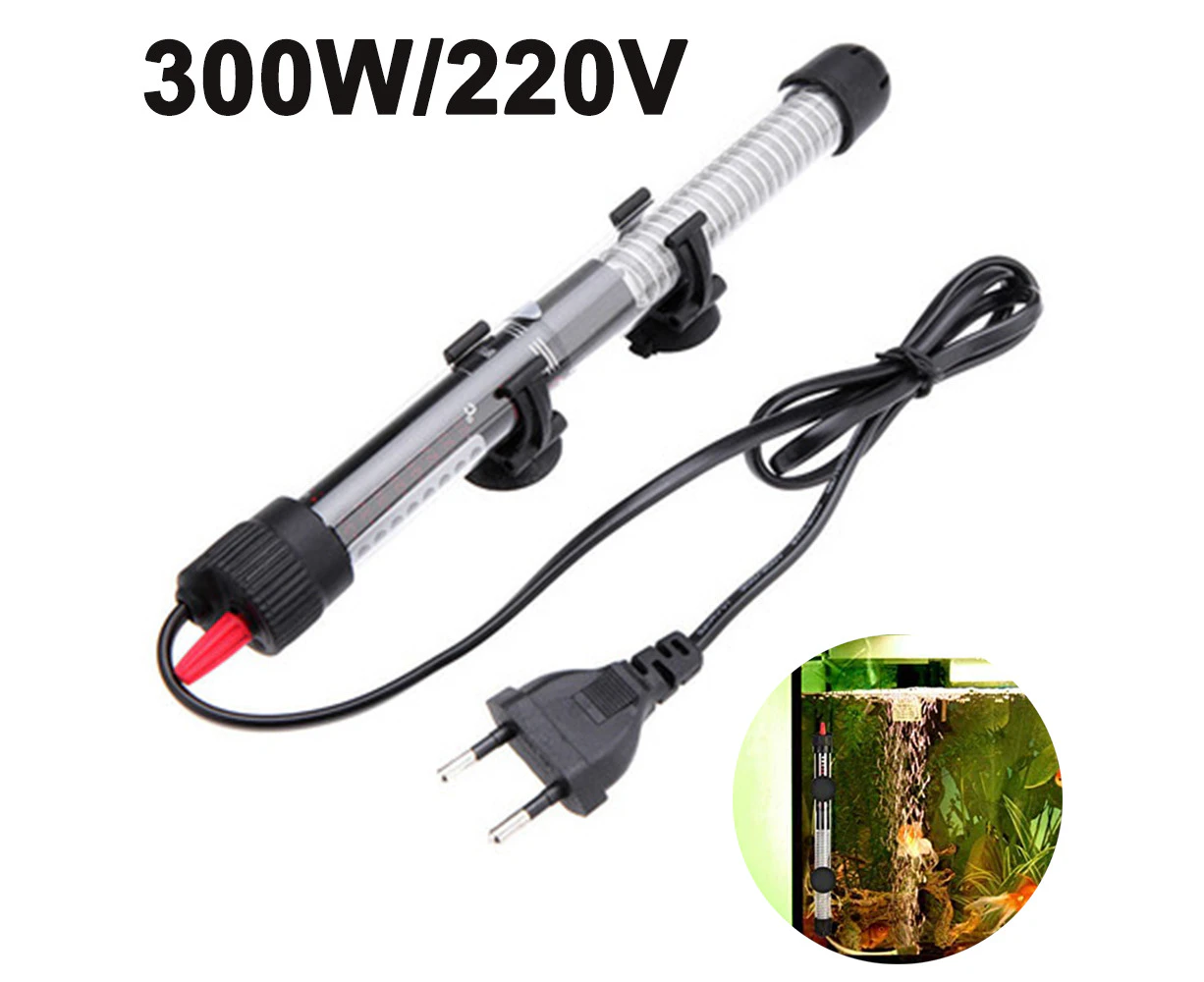 Aquarium Heater Fish Tank Submersible Heater Turtle Heat Rod With Temperature Display External Temperature Controller,300W220V