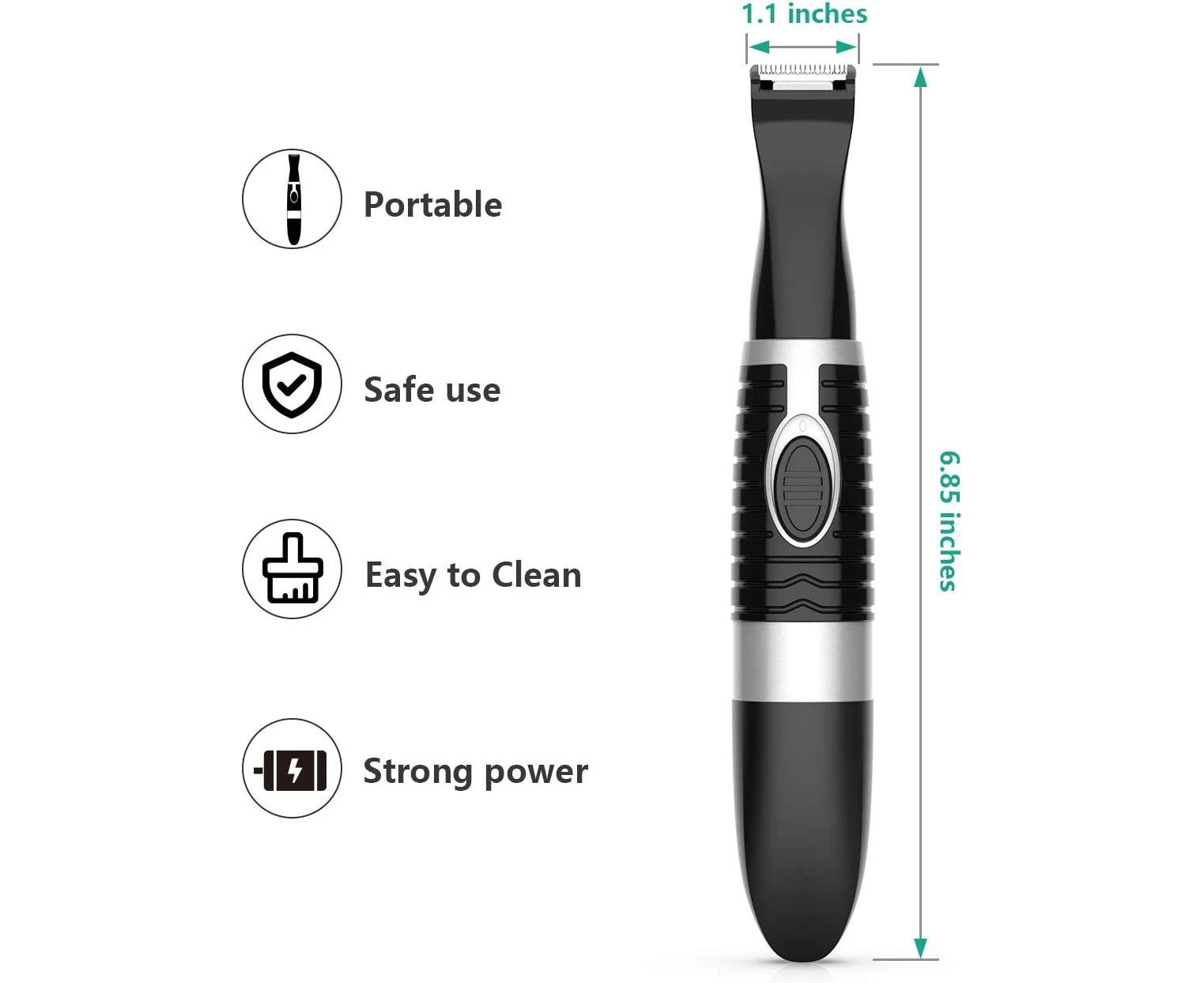 Dog Grooming Clippers, Cordless Small Pet Hair Trimmer, Low Noise For Trimming Dog's Hair Around Paws