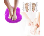 Foot Scrubber Massager, Shiatsu Mat With Non-Slip Suction Cup