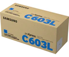 Samsung CLT-C603L Original Cyan Toner Cartridge [SV232A]