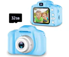 Upgrade Kids Selfie Camera,Birthday Gifts for Girls Age 3-9, HD Digital Video Cameras for Toddler, Portable Toy for 3 4 5 6 7 8 Year Old Girl