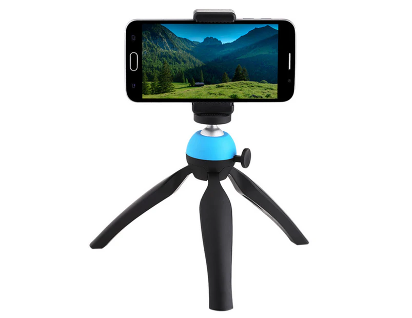 Selfie stick|K3-desktop mobile phone photography tripod-blue
