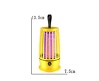 High Power Waterproof, Efficient And Safe Electric Insect Zapper Outdoor, Keuomy Electronic Mosquito Killer,Yellow, Charging Model