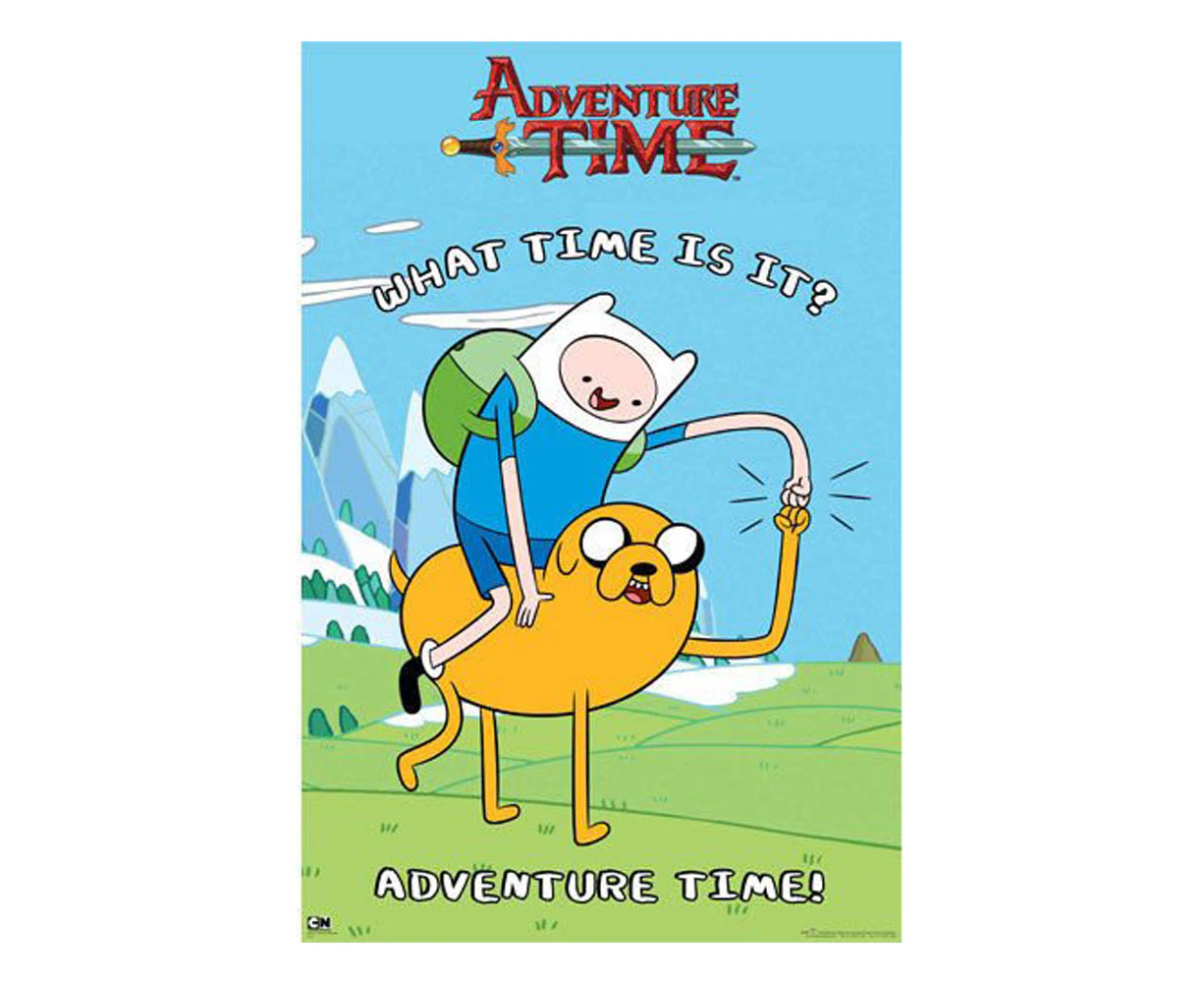 Adventure Time Poster - Fist Pound