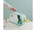 Portable PTU Cartoon Wash Bag Transparent Cosmetic Storage Box Makeup Bag  Travel Organizer Zipper Bath Make Up Handbags