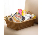 Large Woven Basket Toy Cosmetic Books Sundries Clothes Storage Box Case Snacks Container Rattan Laundry Basket Wicker