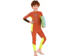 2.5mm Neoprene Swimsuit for Kids Wetsuit Boys Children Full Wetsuit Warm Swimwear Sun Protection Diving Suit Surfing Suit