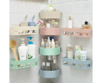 Wall Mounted Bathroom Shower Shelf Bath Caddy Storage Basket Rack