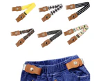 Children Kids Boy Girl Buckle Free Adjustable Elastic Waist Belt Waistband 2