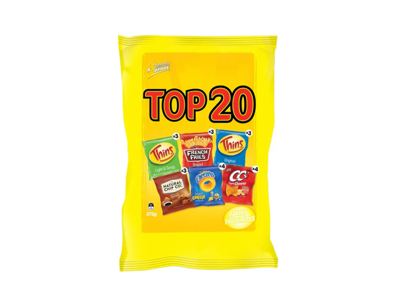 Top 20 Variety Multipack 375g