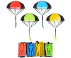 Parachute Toy Set Tangle Free Throwing Toy Parachute Throwing Parachute Figures Toss Toy