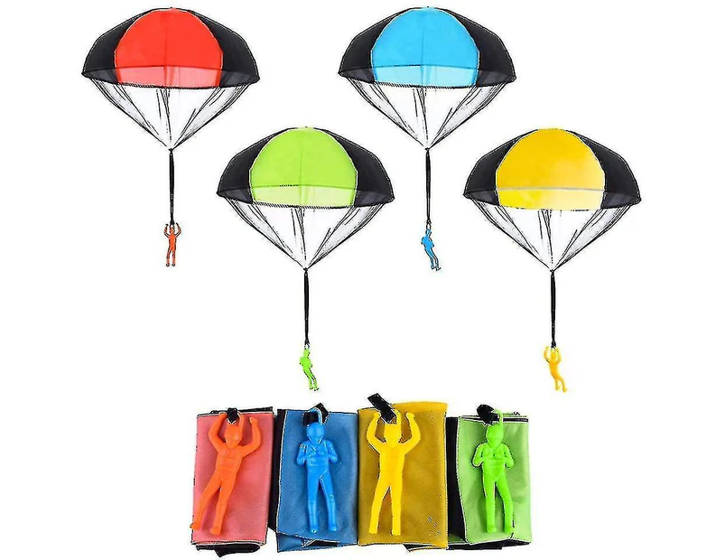 Parachute Toy Set Tangle Free Throwing Toy Parachute Throwing Parachute Figures Toss Toy