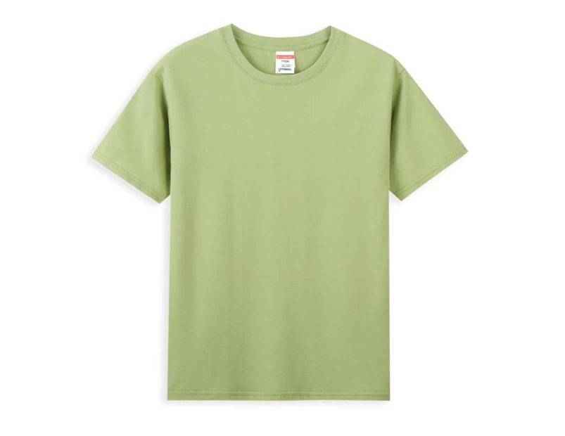 Men'S Short-Sleeve Crewneck 100% Organic Cotton T-Shirt,Green